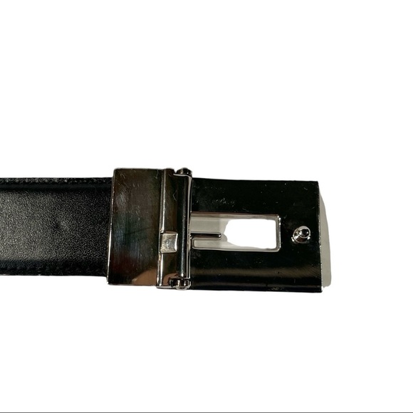 GUCCI G vintage logo leather belt - Picture 7 of 11